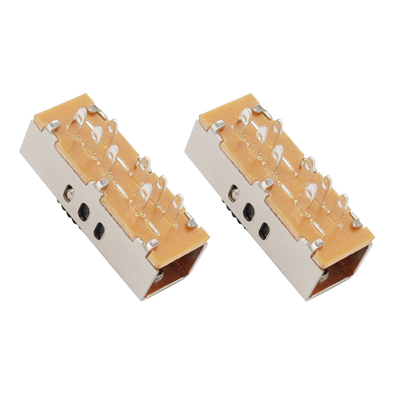 Chuyển đổi công tắc SS23F10 Three-Công tắc trượt tốc độ để điều chỉnhnhiệt độ màu đèn LED và cao-máy sấy tóc tốc độ